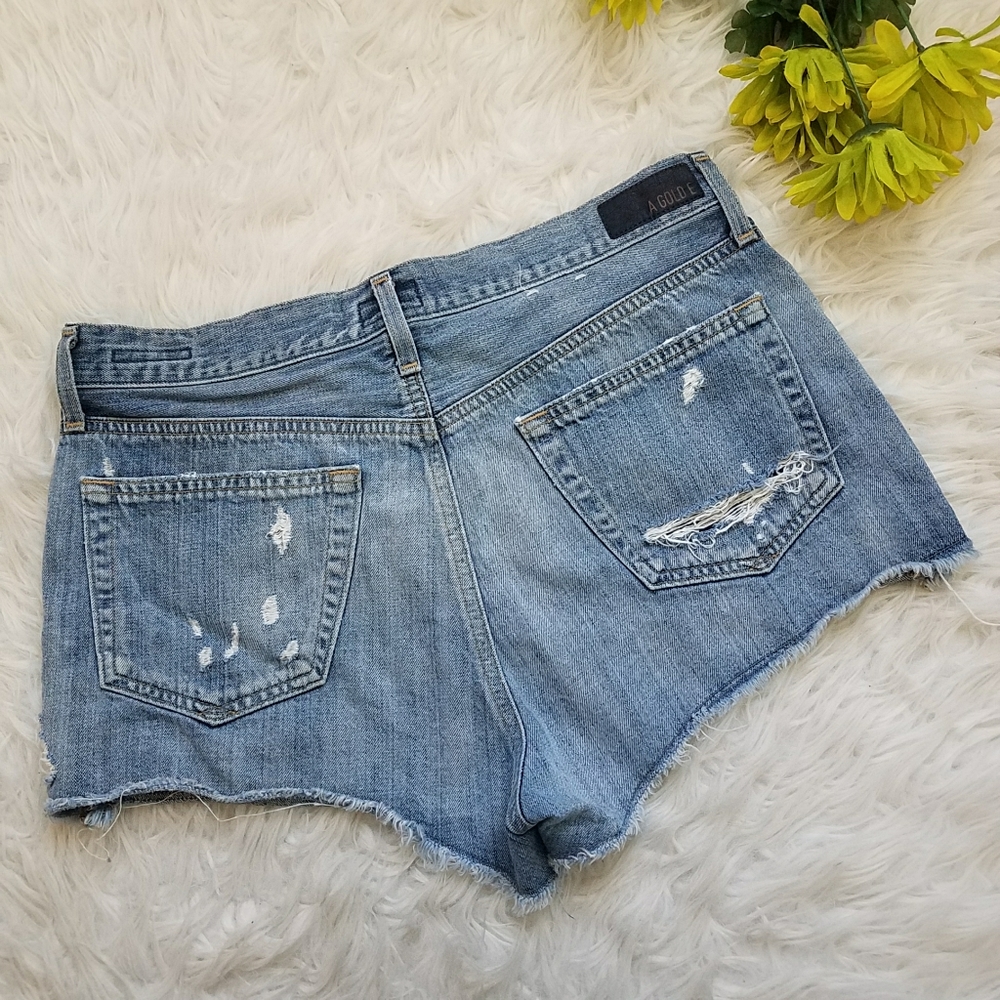 AGOLDE Parker Vintage Shorts in Springfield - Picture 2 of 8